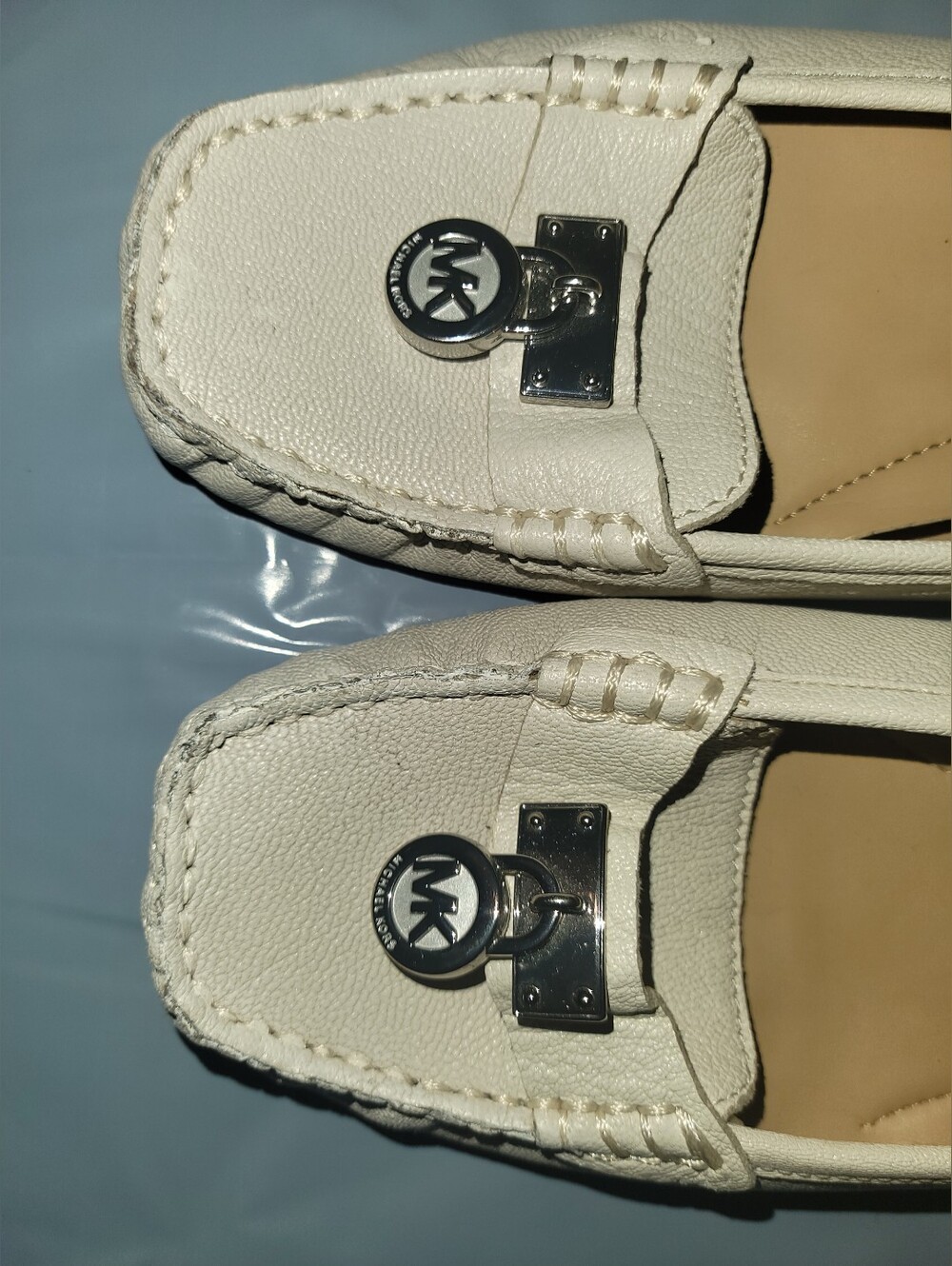 Michael Michael Kors Women's Loafers Size 7.5 Padlock Loafers - Picture 11 of 11